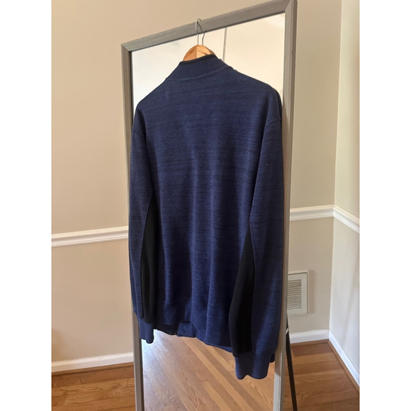 Men's Sean John Jacket XL Blue Full Zip - Picture 4 of 4